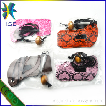 Newest EGO Leather Bag for E Cig, EGO-T Easy Carrying Necklace Leather Bag
